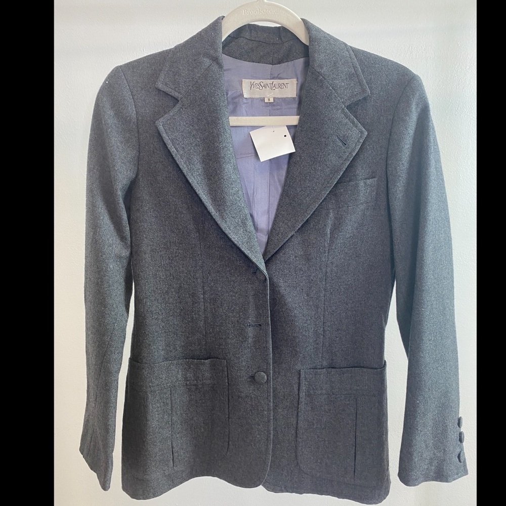 YSL Gray Women’s Blazer